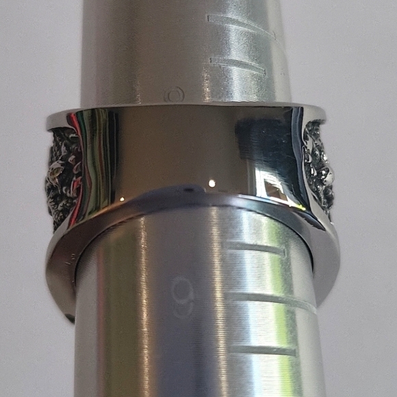 435- Lapis Lazuli Natural Gemstone Handmade Men's Ring Size 8 NWT - Picture 4 of 8